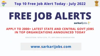 Free Job Alert Today 19th July 2022 – Upcoming 9500+ Jobs at NML, NLC, CLRI, CDAC, NML, IBPS, NHM, GUTS and Other